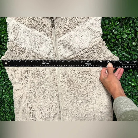 Patagonia Bleached Stone Retro Chevron Pelage Vest Vintage Women’s Med Full Zip - Picture 15 of 15